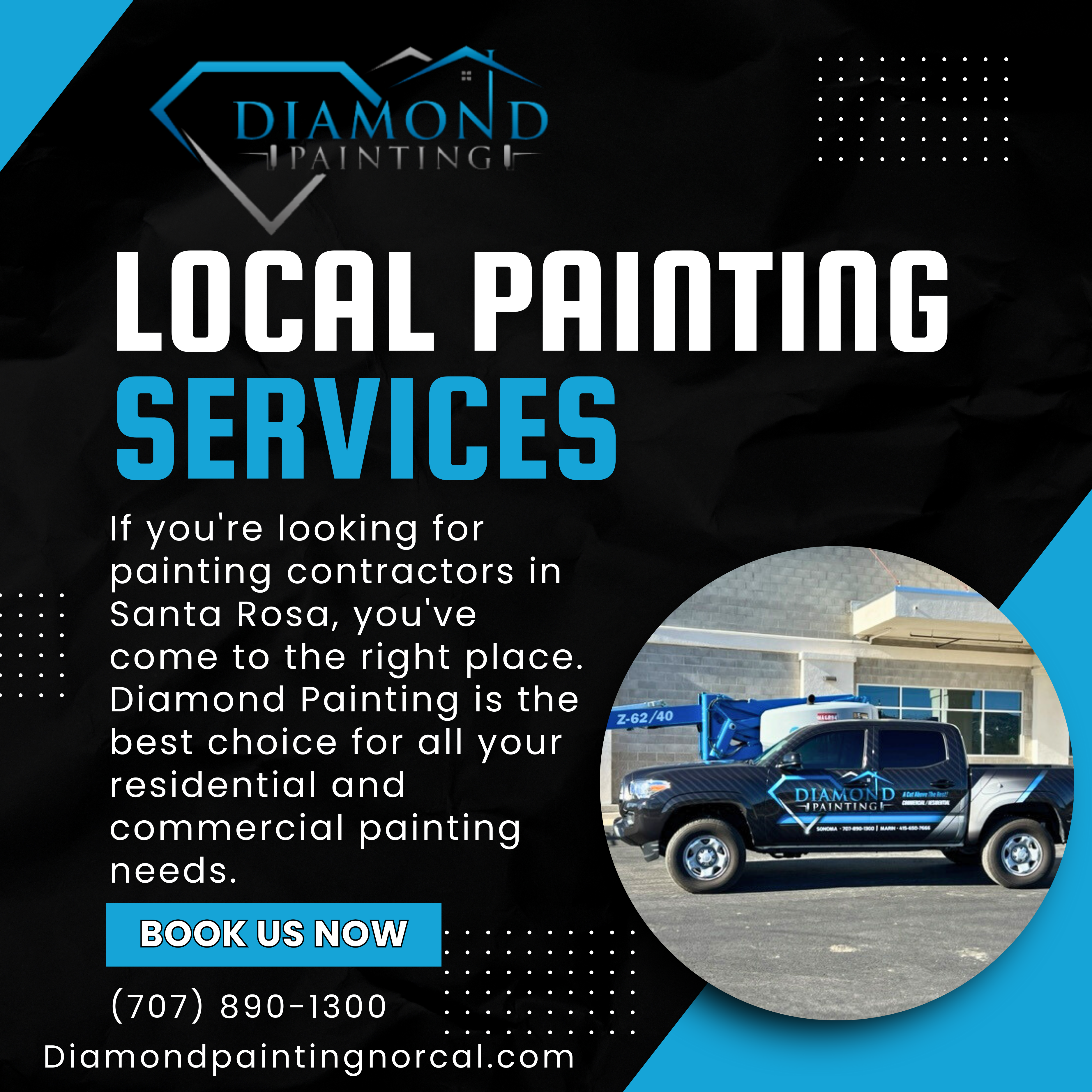 Skilled painting contractors in Santa Rosa